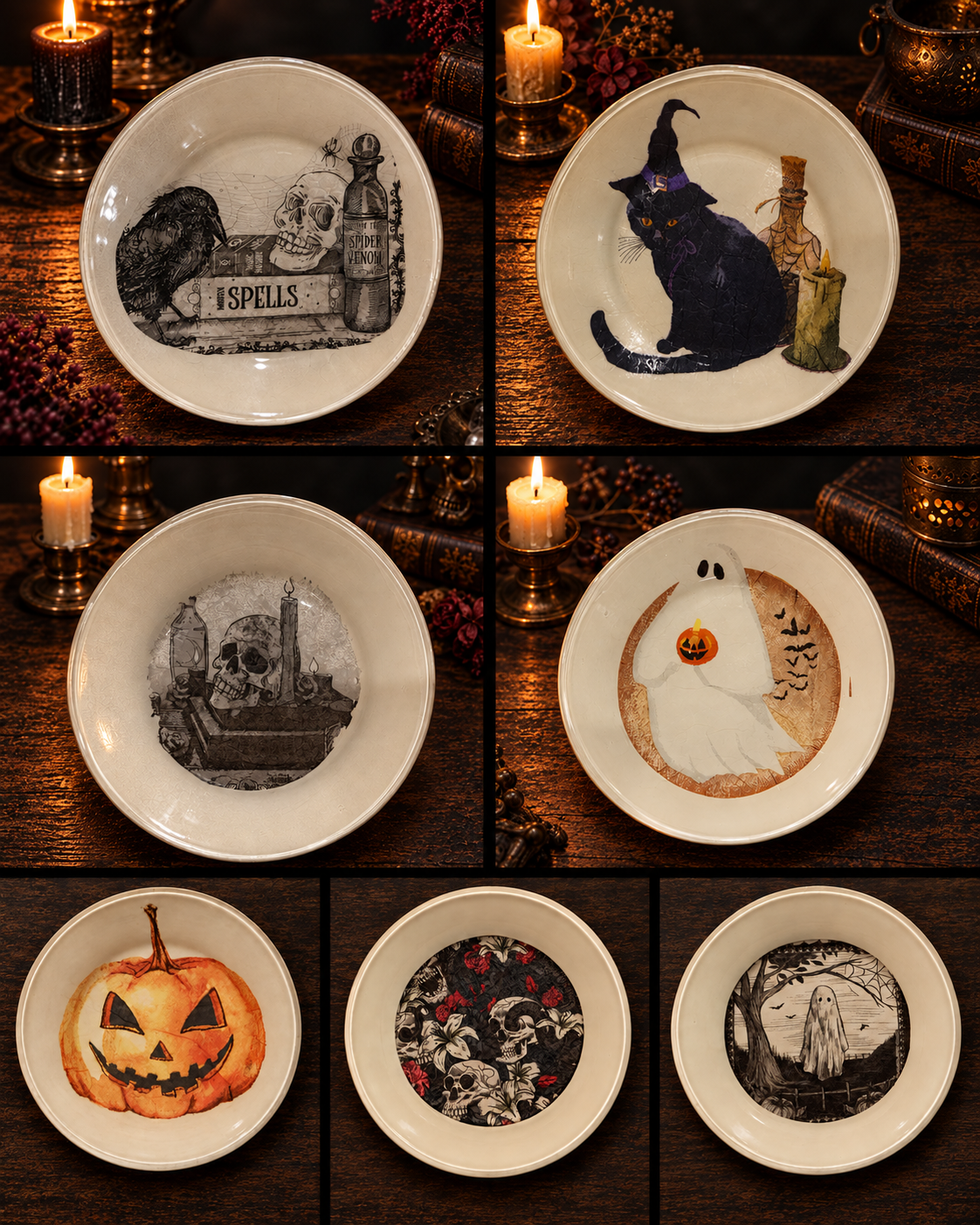 The Manor's Curiosity Plates | Handcrafted Decorative Plates