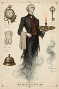 The Butler — Specimen Art Print