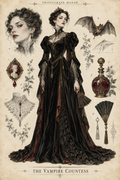 The Countess — Specimen Art Print