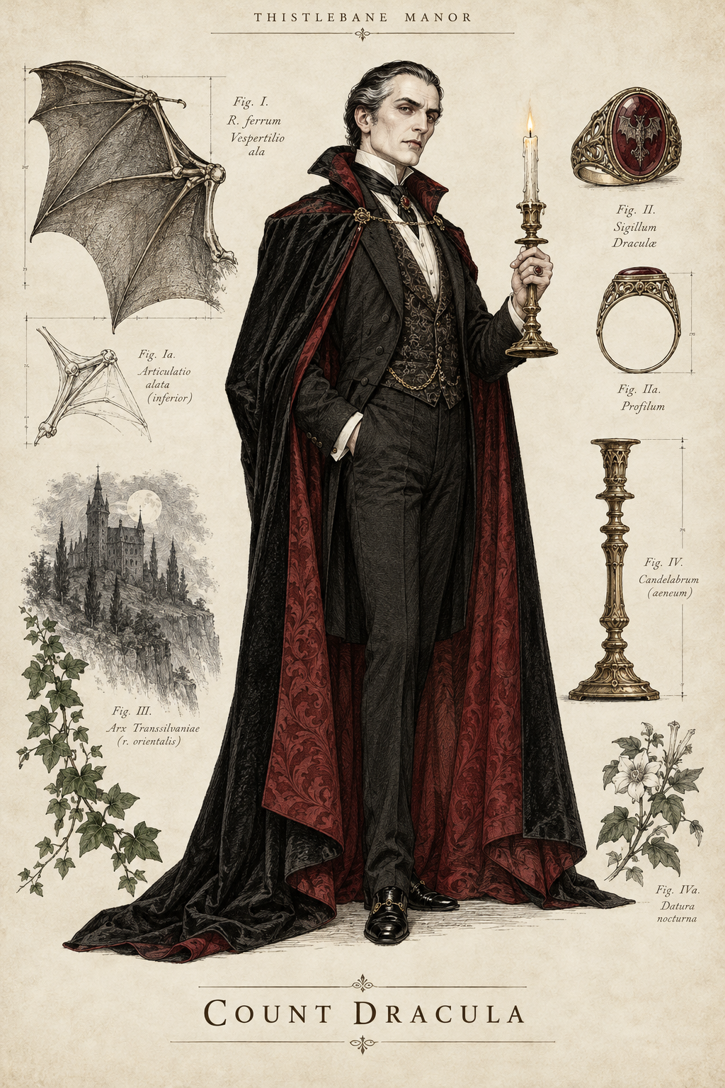 Dracula — Specimen Art Print