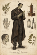 Frankenstein’s Monster — Specimen Art Print