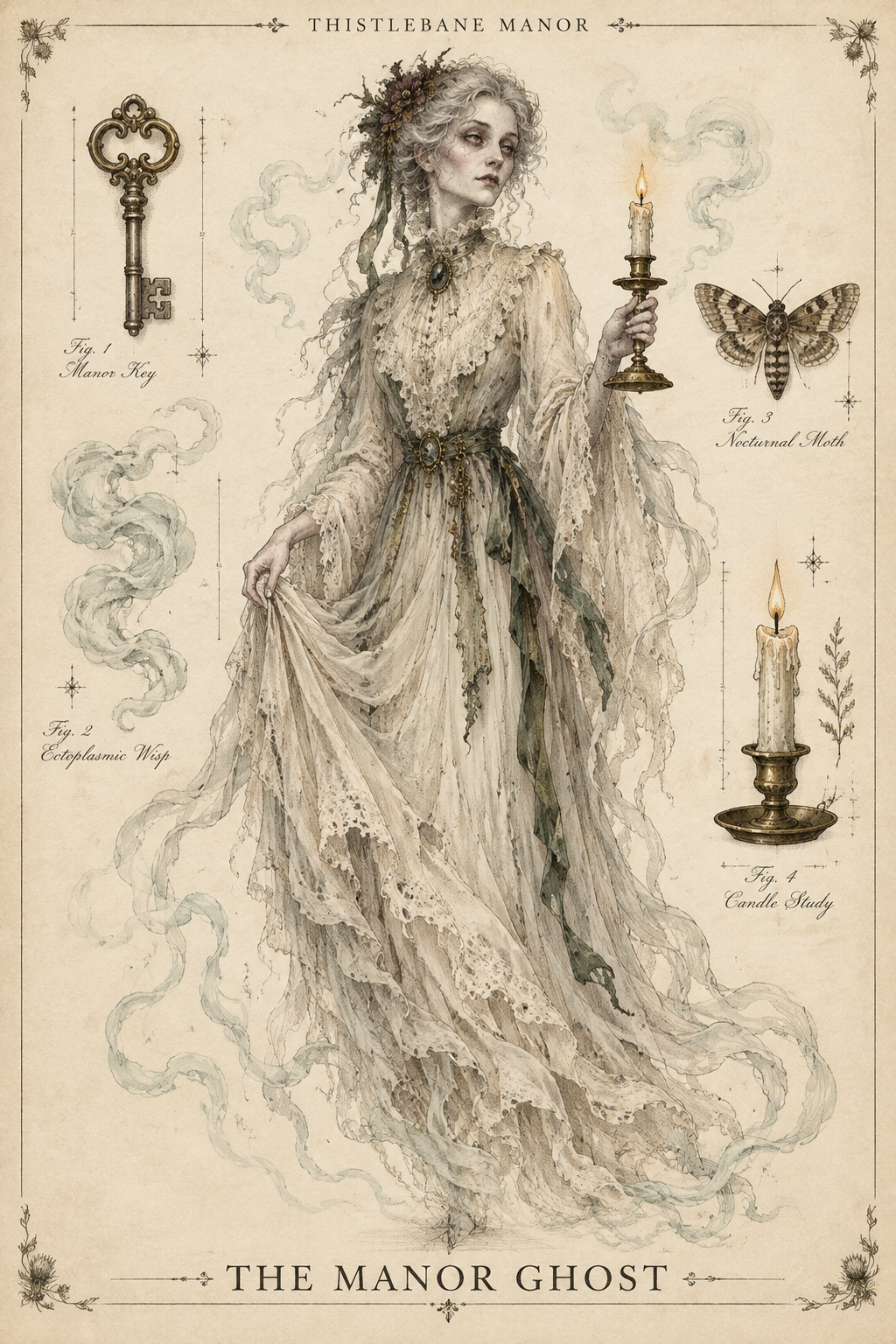 Ghost — Specimen Art Print