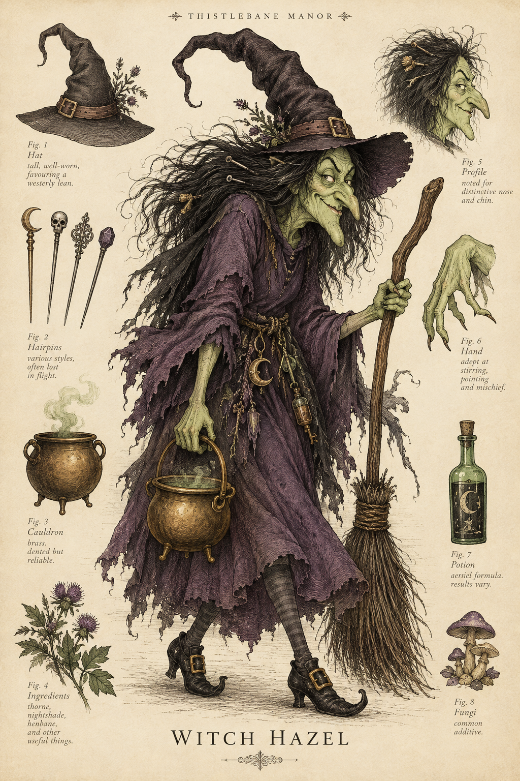 Hazel — Specimen Art Print