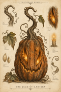 Jack-o’-Lantern — Specimen Art Print