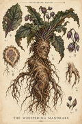 Mandrake — Botanical Specimen Art Print