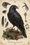 Raven — Specimen Art Print