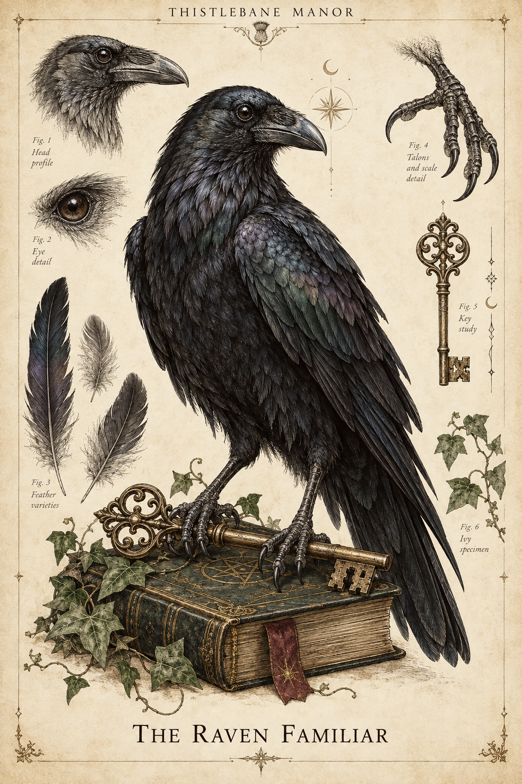 Raven — Specimen Art Print