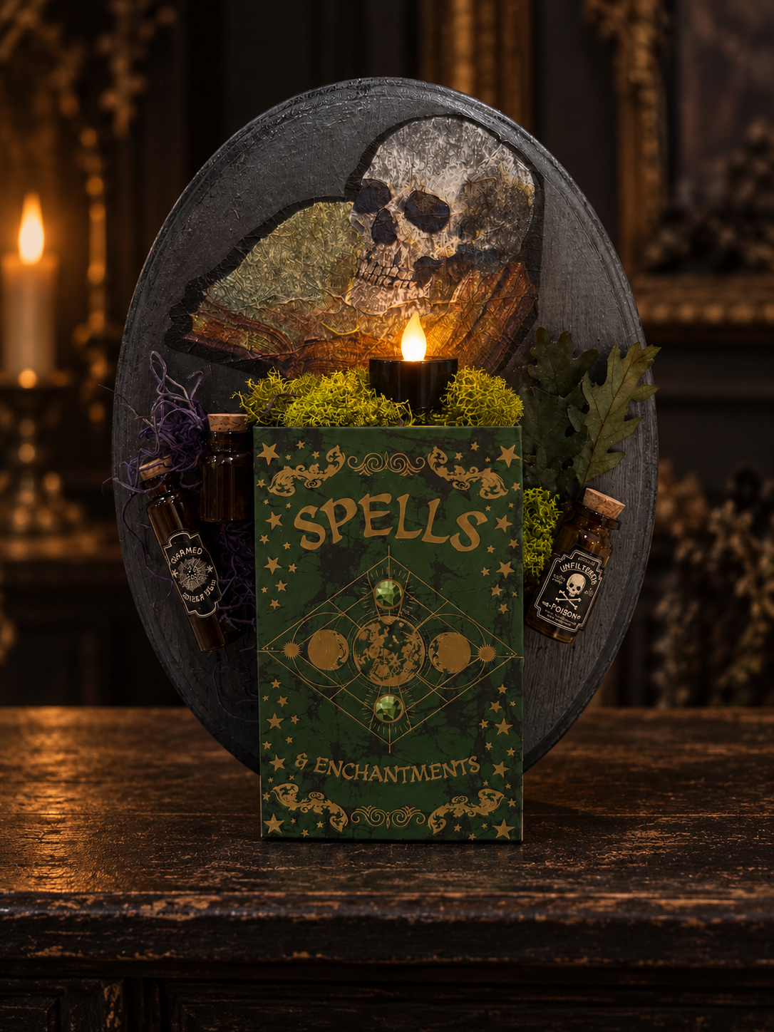 Handcrafted Manor Wall Plagues