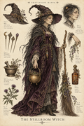 The Stillroom Witch — Specimen Art Print