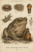 Toad — Specimen Art Print